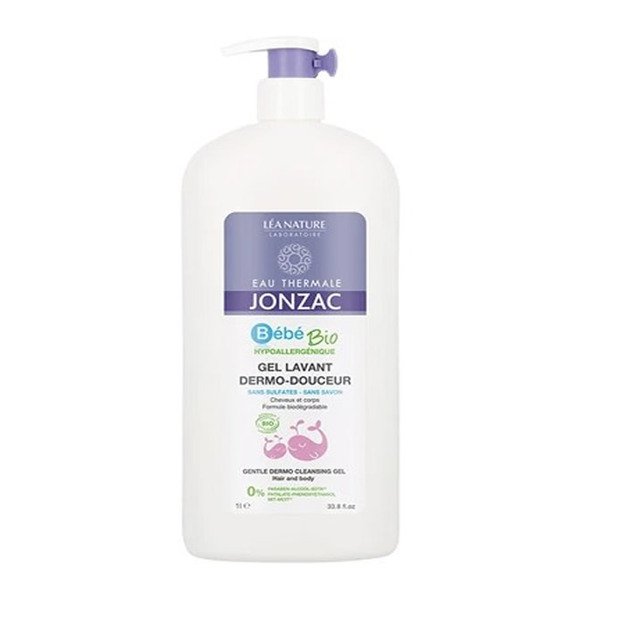 Jonzac BĆĀ©bĆĀ© Bio Gentle Dermo-Cleansing Gel 1L