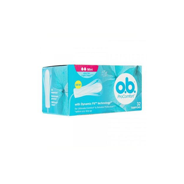 O.B. PROCOMFORT MINI tampĆĀ³n 32 u