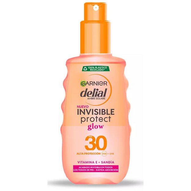 GARNIER SOLAR DELIAL INVISIBLE PROTECT GLOW SPF30 SPRAY 150 ML