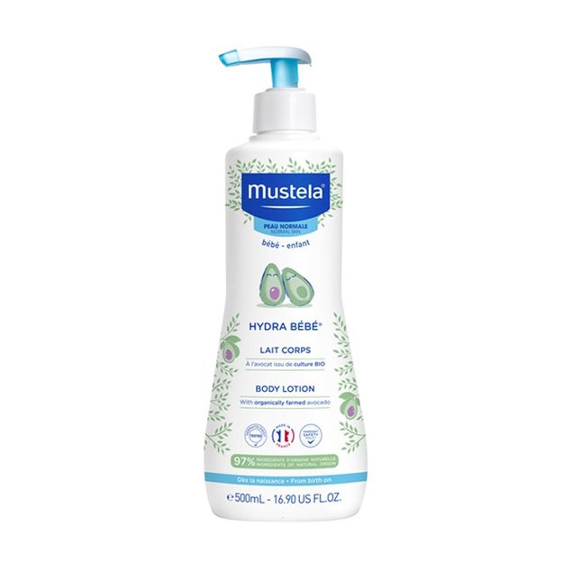 MUSTELA_Hydra Bebe Lotion nawilzajÅ¼ce mleczko do ciaÅ‚a z organicznym awokado 500ml