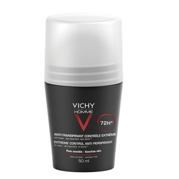 Vichy Homme 72h Antiperspirant 50 ml