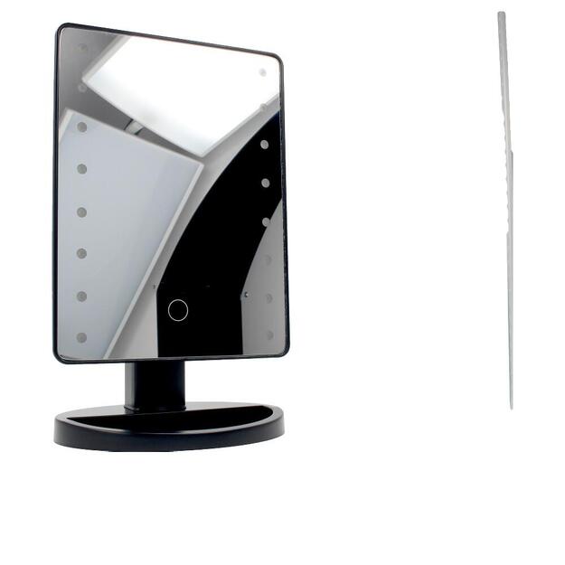 Carl and Son Carl and Son Carl and Son Carl and Son Carl and Son Carl and Son Makeup Mirror Led Light Black 525g