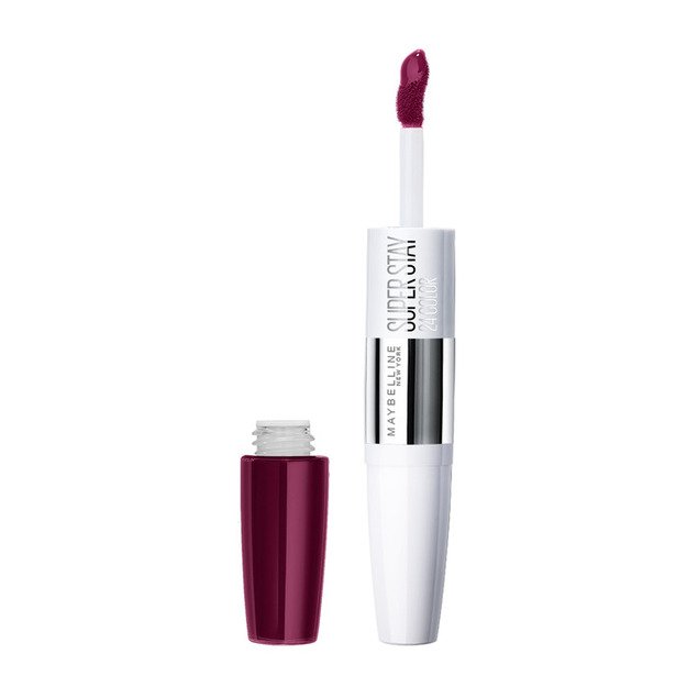 Maybelline Superstar 24 2-Step Liquid Lispstick Makeup 250 Sugar Plum