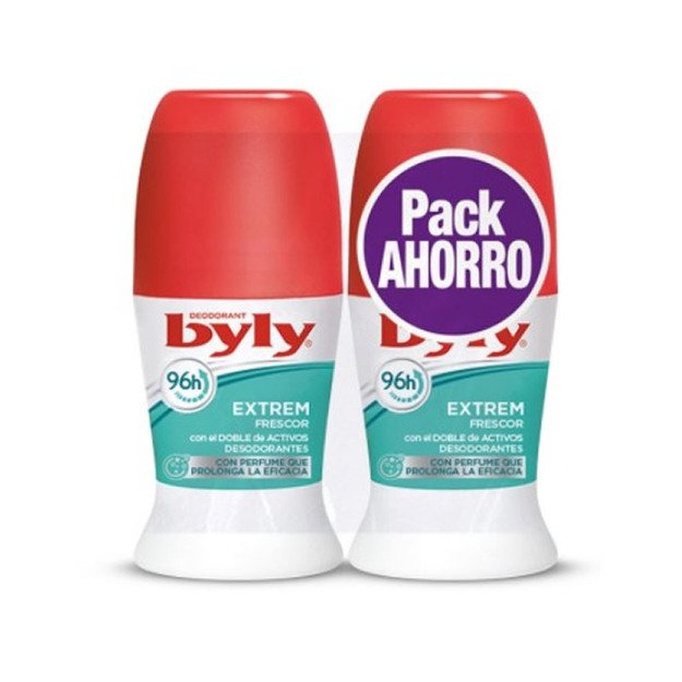 EXTREM FRESCOR 96H DEO ROLL-ON LOTE 2 x 50 ml