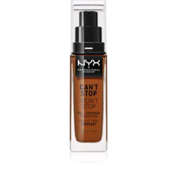 CAN'T STOP WON'T STOP full coverage foundation #deep walnut 30 ml