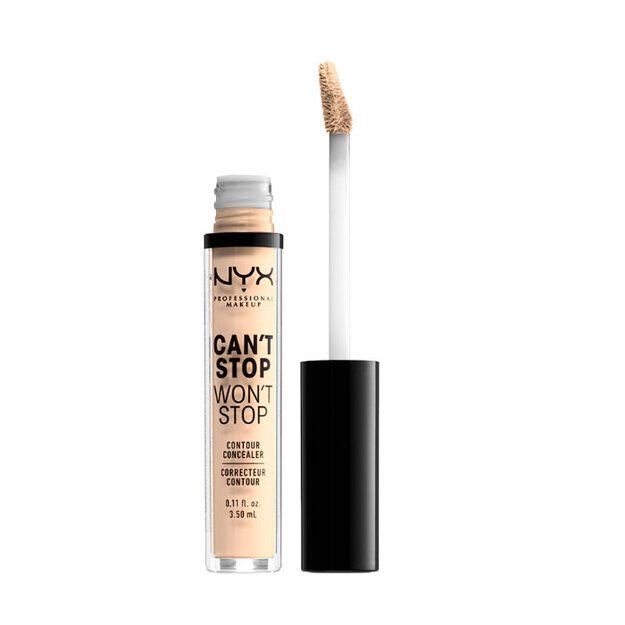 Nyx CanĆ‚Ā´t Stop WonĆ‚Ā´t Stop Full Coverage Contour Concealer Pale 3