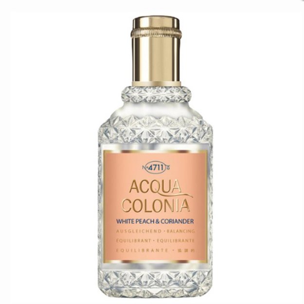 4711 Acqua Colonia White Peach & Coriander Eau de Cologne 50 ml