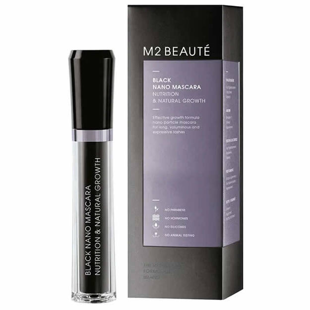 M2 Beauté Black Nano Mascara 6ml