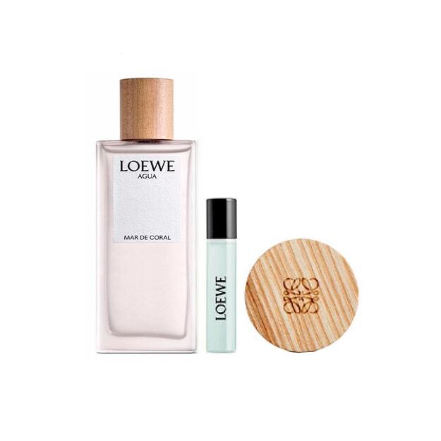 AGUA DE LOEWE MAR DE CORAL LOTE 3 pz