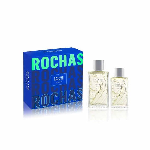 EAU DE ROCHAS HOMME ESTUCHE 2 pz