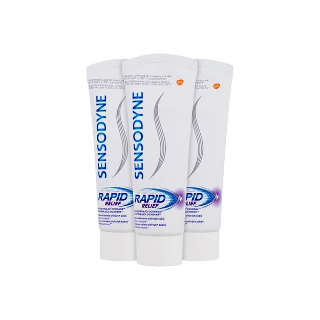 Dantų pasta Sensodyne Rapid Relief 3x75 ml