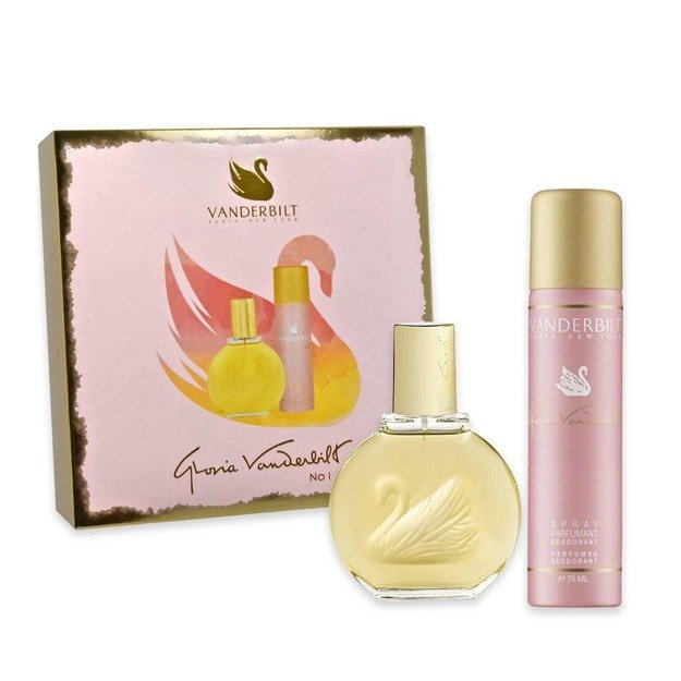 Gloria Vanderbilt Set Edt Spray 100 Ml + Body Spray 150 Ml