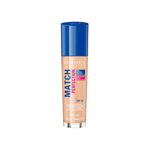 MATCH PERFECTION foundation #100-ivory 30 ml