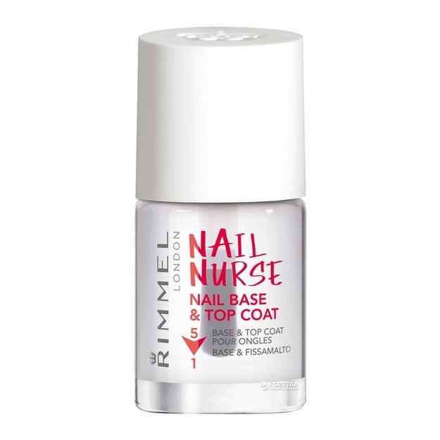 Nurse Nail Nail Base & Top Coat 5 in 1 - Nail Care 12 ml