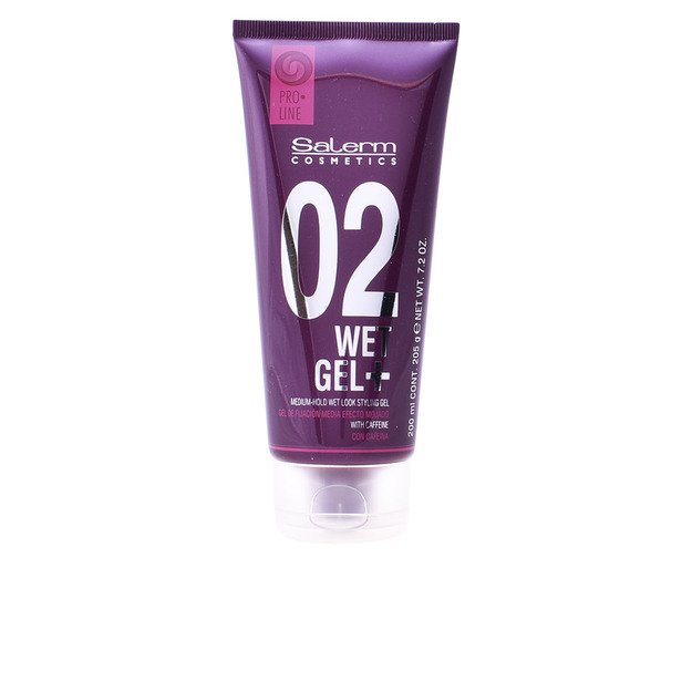 WET gel+ medium hold wet look styling gelĀ 200 ml