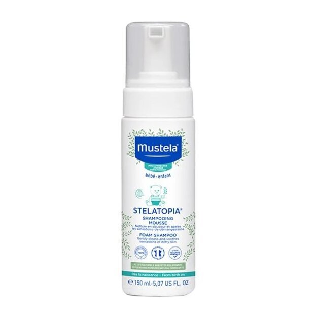 Mustela Stelatopia Foam Shampoo 150ml