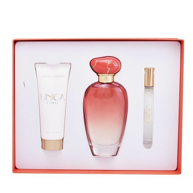 Adolfo Dominguez Ćnica Coral Eau De Toilette Spray 100ml Set 3 Pieces