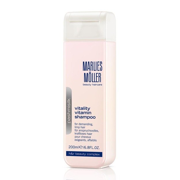 Marlies Moller Pashmisilk Vitalty Vitamin Shampoo 200ml