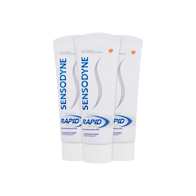 Dantų pasta Sensodyne Rapid Relief 3x75 ml