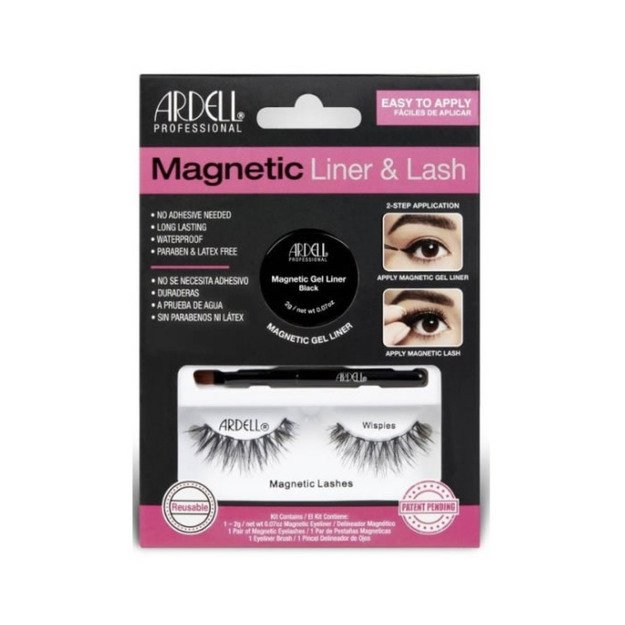 Ardell - Magnetic Liner & Lash Wispies- Reusable - 1set