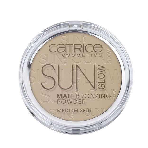 SUN GLOW MATT bronzing powder #030-medium bronze 9