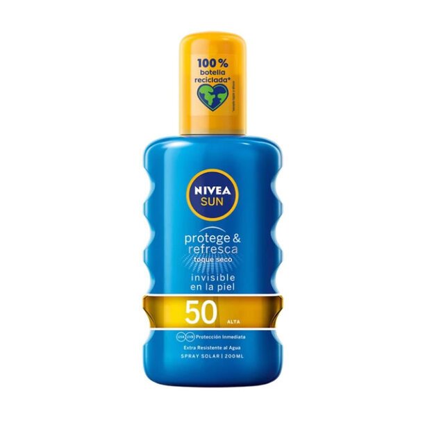 Nivea Sun Solar Protect & Refresh Spray F50 200 Ml