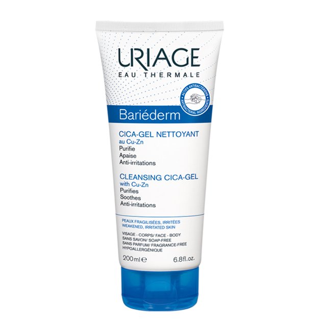 Uriage Bariederm Repairing Cica-cream With Cu-Zn 200 ml