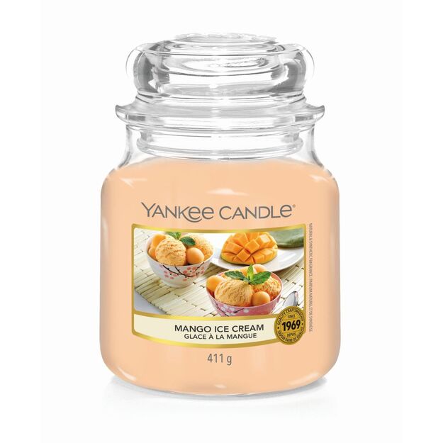 Yankee Candle Medium Mango Ice Cream 411g