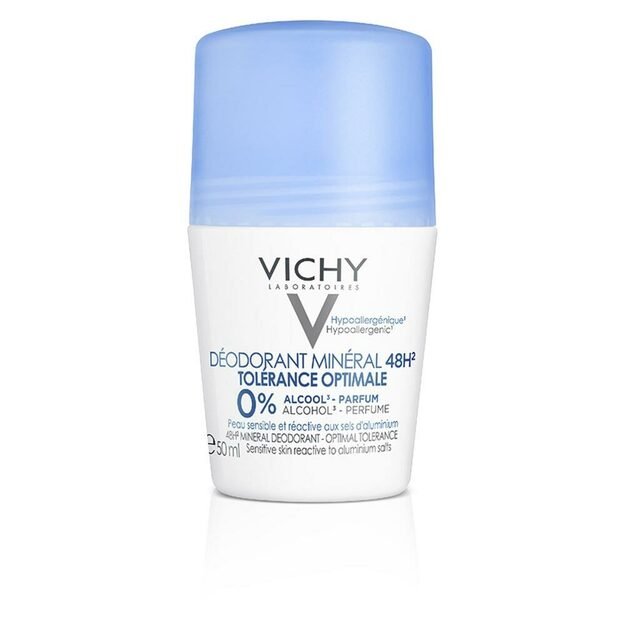 Vichy Deo Mineral Roll On 48H Optimal Tolerance 50 Ml