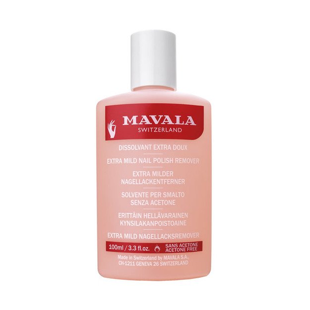 Mavala Extra Mild Nail Polish Remover Without Acetone 100 Ml