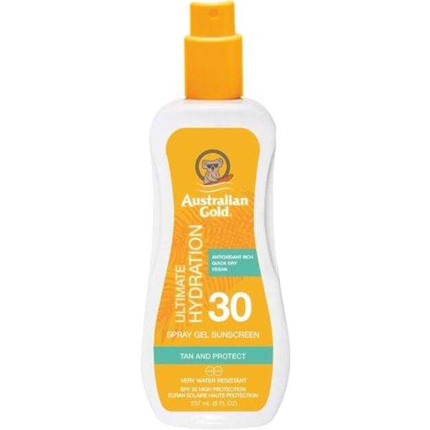 Australian Gold Ultimate Hydration Spray Gel Sunscreen SPF30