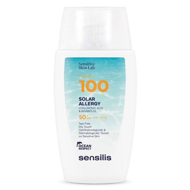 FLUID 100 SOLAR ALLERGY protector solar ultrafluido acuoso SPF50+ 40 ml