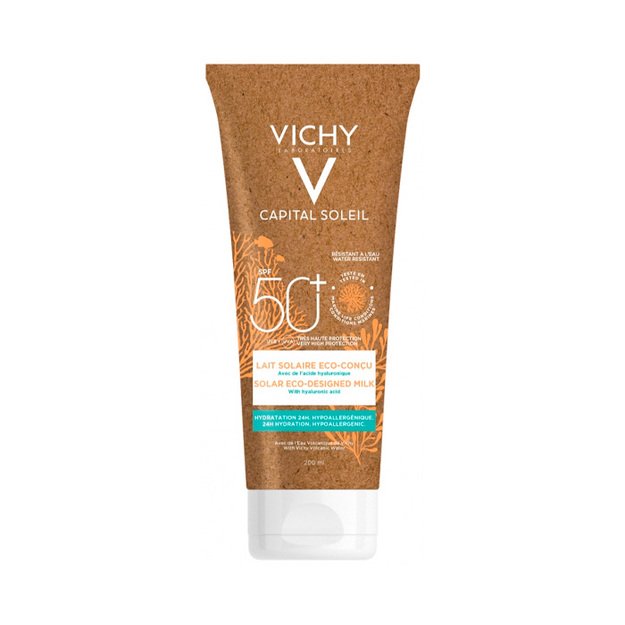 Vichy Capital Soleil Body Milk Eco Fps50 200 Ml