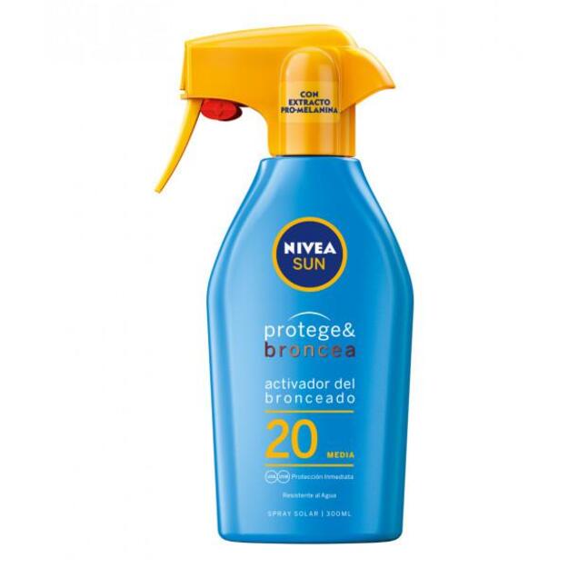 NIVEA SUN PISTOLA LECHE PROTEGE Y BRONCEA F30 270 ML