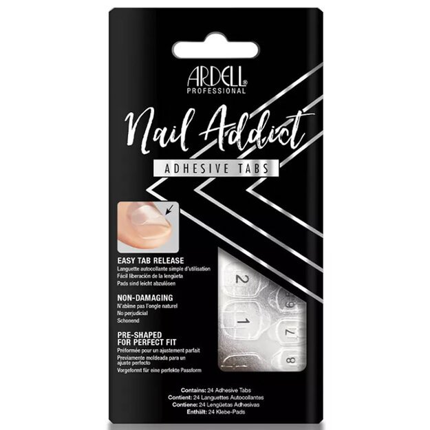 NAIL ADDICT adhesive tabs 1 u