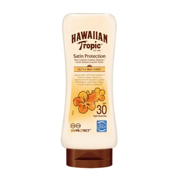 Hawaiian Tropic Satin Protection Ultra Radiance Sun Lotion  Spf30 180ml