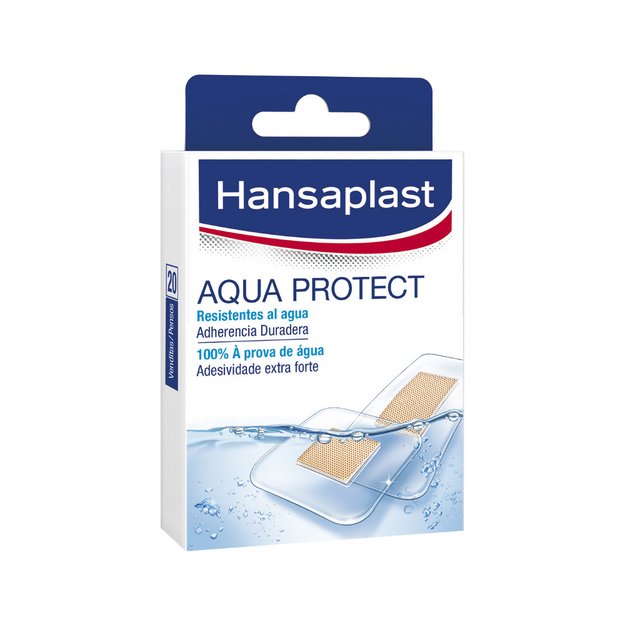 Hansaplast aqua protect 20uds