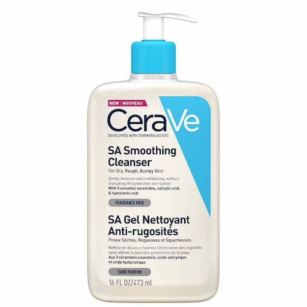 CeraVe SA Smoothing Cleanser Gel 473 ml