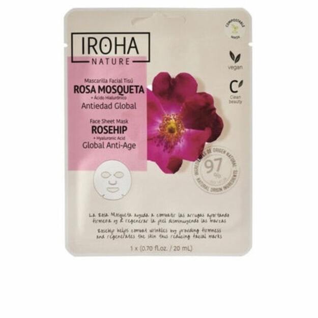 ROSA MOSQUETA mascarilla facial tisĆĀŗ 1 u