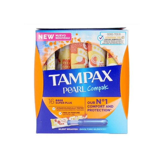 TAMPAX PEARL SUPERPLUS 16 UND