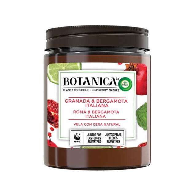 Air-Wick Botanica Vela Granada & Bergamota Italiana 205g