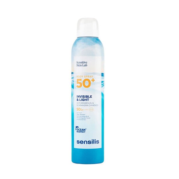 Sensilis Body Sunscreen Spray Invisible & Light 200ml