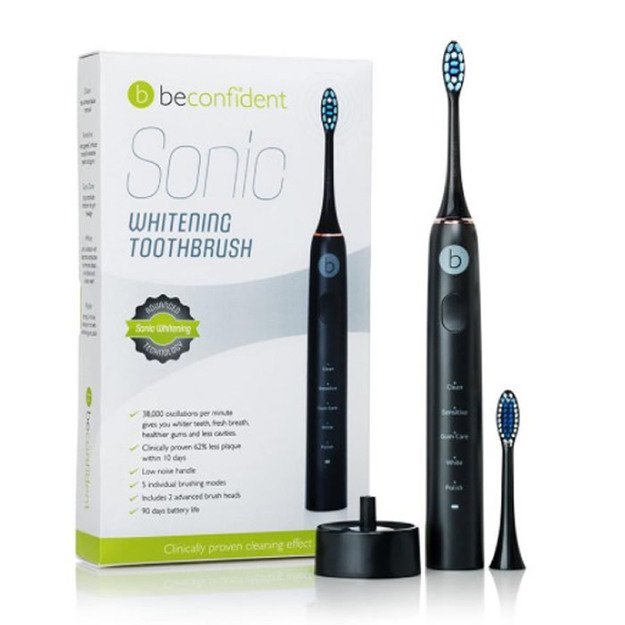 SONIC electric whitening toothbrush #black/rose gold