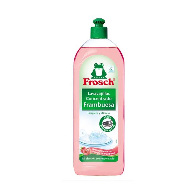 FROSCH ecolĆĀ³gico lavavajillas frambuesa desengrasante 750 ml