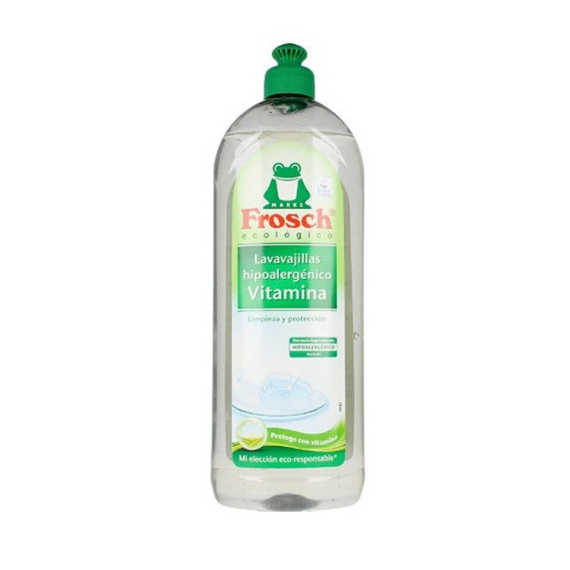 FROSCH ecolĆ³gico lavavajillas hipoalergĆ©nico vitamina 750 ml