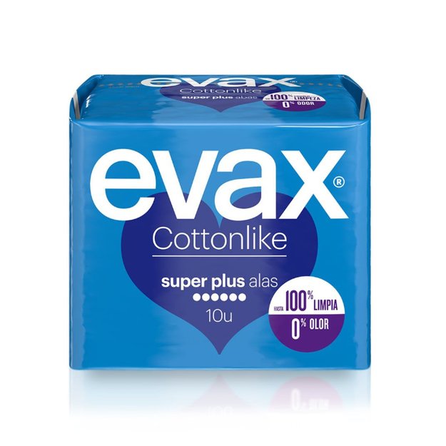 Evax Cottonlike SĆĀŗper Plus With Wings 10 Units