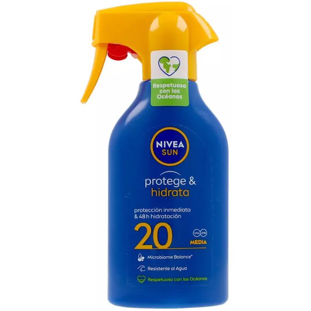 NIVEA SUN PROTEGE E HIDRATA PISTOLA SPRAY SPF20 270 ML