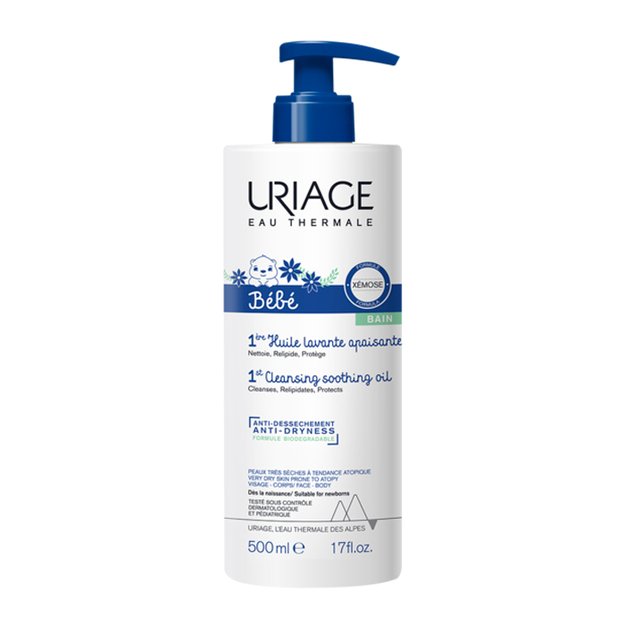 Uriage BĆ©bĆ© 1st Cleansing Soothing Oil 500 ml