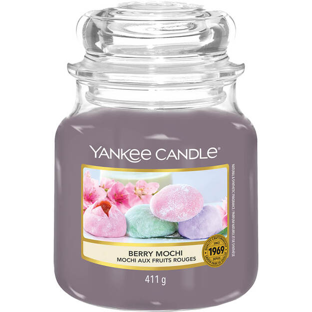 Yankee Candle Berry Mochi Medium Jar 411g