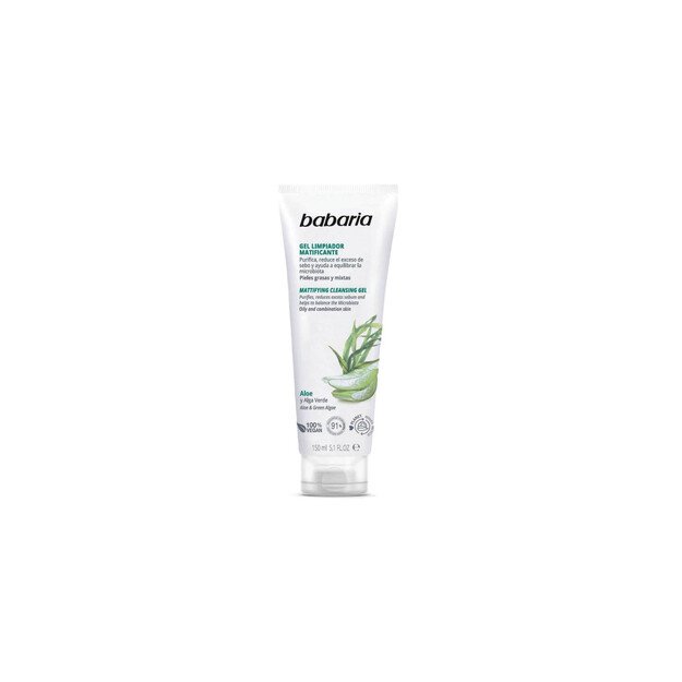 BABARIA FACIAL GEL LIMPIADOR ALOE 150 ML